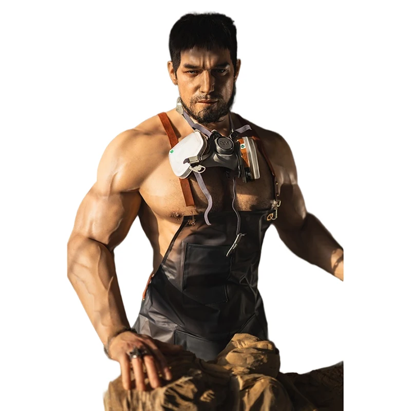 MIVM 183CM Realistic Silicone Muscle Boyfriend Dildo Anus Sex Doll Gay Anal Masturbation Toy for Women 18+