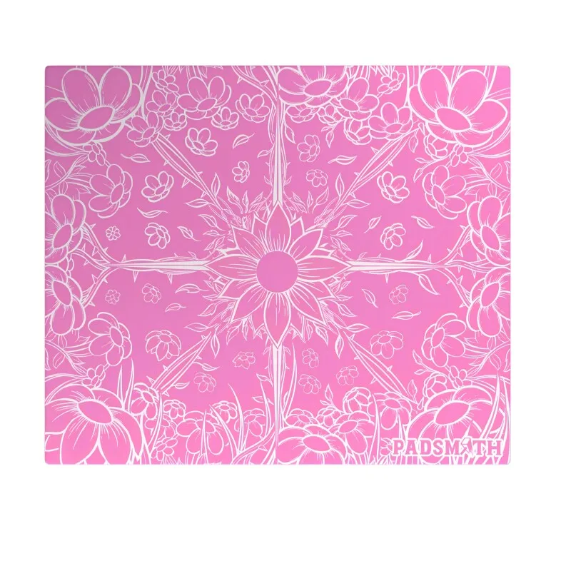 Luxury Premium Pattern Glass Mouse Pad Smooth Hard Gaming Desk Mat Print Non-Slip Glass Mat FPS Waterproof PC Laptop Desktop