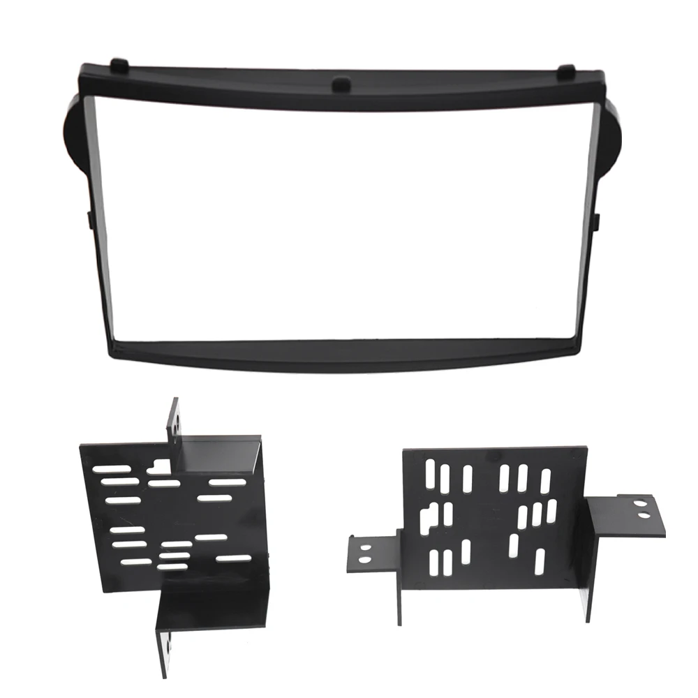 Durable-2Din Car Radio Fascia For Hyundai Starex/H1 DVD Stereo Frame Plate Adapter Mounting Dash Installation Bezel Trim Kit