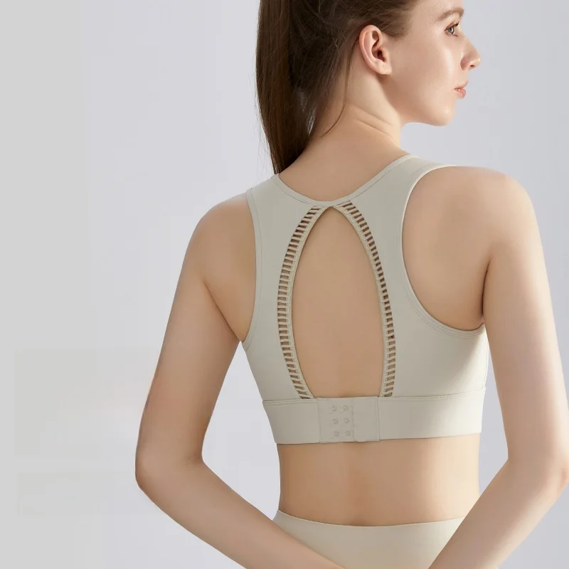 حمالة صدر رياضية مثيرة للنساء من Lahn، كوب ثابت متكامل للصيف واللياقة البدنية واليوجا، تصميم جميل لقطع الظهر #3