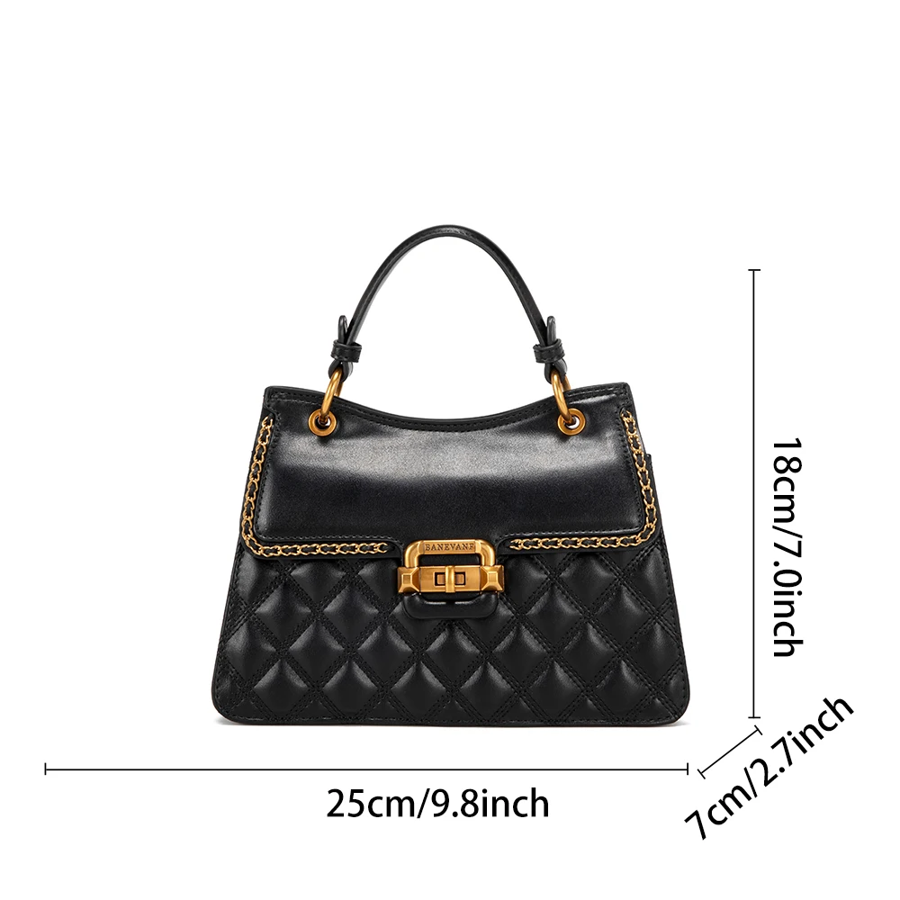 2026 season new women's handbag diamond grid high-end sense niche design single shoulder crossbody bag daily business