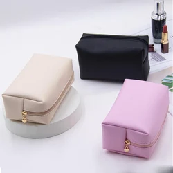 Bolsas De Maquillaje De viaje para mujer, bolsa De Maquillaje De cuero PU, organizador De artículos De tocador, monedero, bolsa De almacenamiento De cosméticos