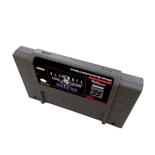 Imagen 2 del producto Ultimate Mortal Kombat 3 Deluxe-cartucho de juego SNES SFC de 16 bits versión EE. UU./EUR/JAP para consola de juegos Nintendo Super Famicom