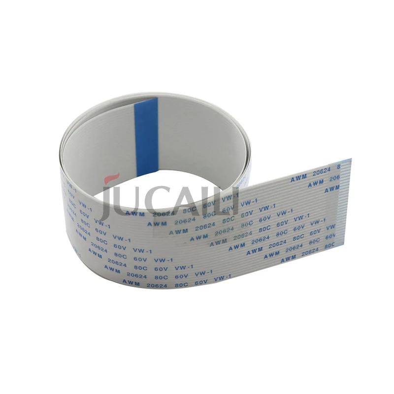 Jucaili 4pcs Head Cable 31pins 400mm For EPS DX5 Printhead FFC Flat Data Cable for Allwin Xuli Witcolor Human Plotter 31p