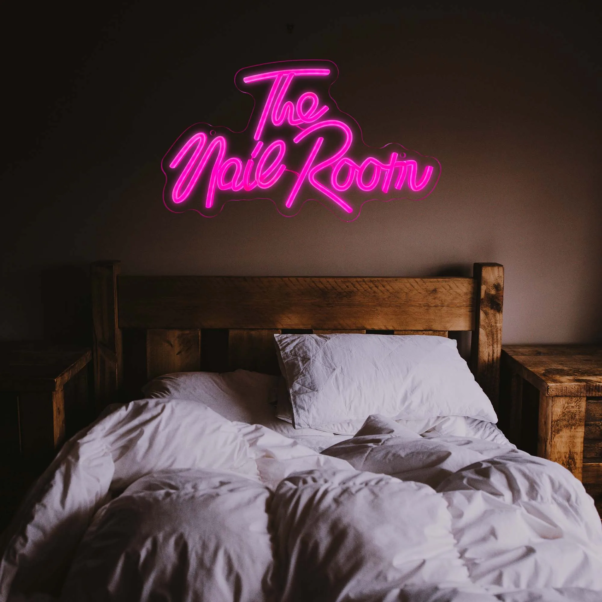 The Nail Room Neon Sign regalo di natale personalizzato LED Light Beauty Room Wall Decor per Lady Lashes Nail Shop Room decorazione della camera da letto