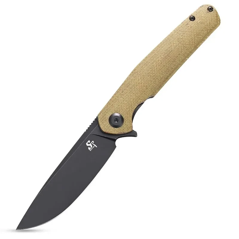 Nóż składany Sitivien ST102 Outdoor Camping, ostrze D2, rękojeść G10, survivalowy, taktyczny, myśliwski, nóż uniwersalny, narzędzia EDC