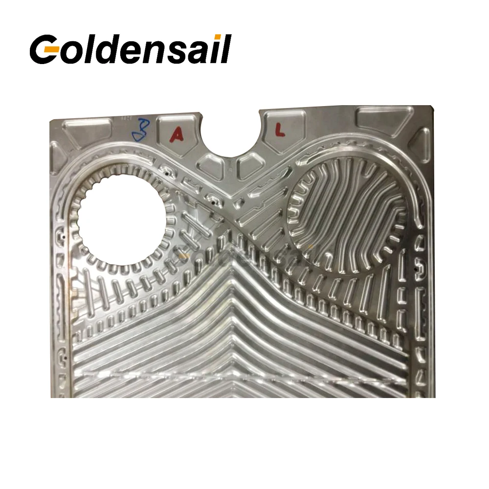 Hastelloy C276 Heat Exchanger Plates Heat Exchanger Plate 2 Stage