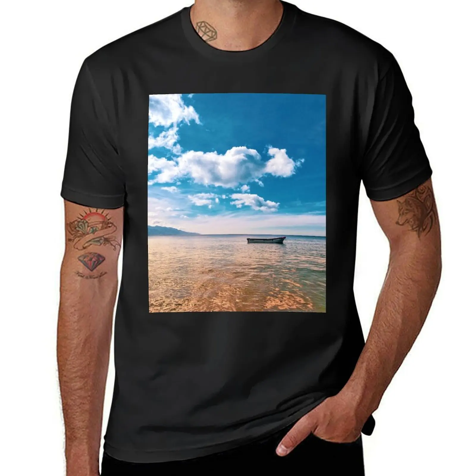 Quiet paradise on the Aragua coasts T-Shirt sweat sublime heavyweights quick drying T-shirt men