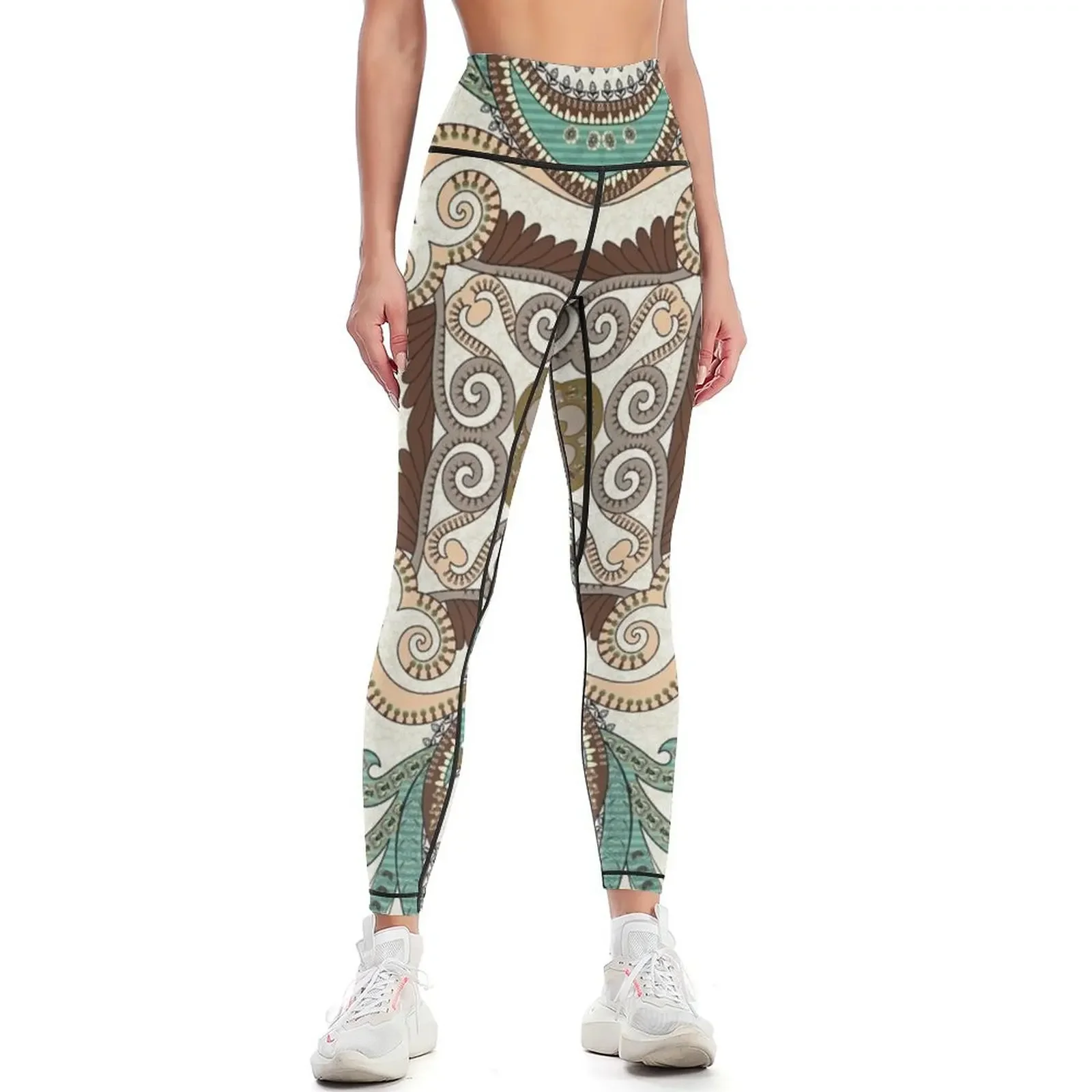

Bandana . Classic Bandana Style Classic Style Gangster Statue of Liberty USA green Leggings Women's trousers Womens Leggings