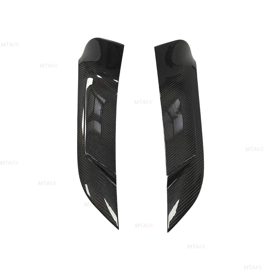 Carbon Fiber Fron Bumper Air Vent Cover for Toyota Supra GR A90 A91 MK5 2019+ Front Bumper Garnish Trim Cover Car Accessories