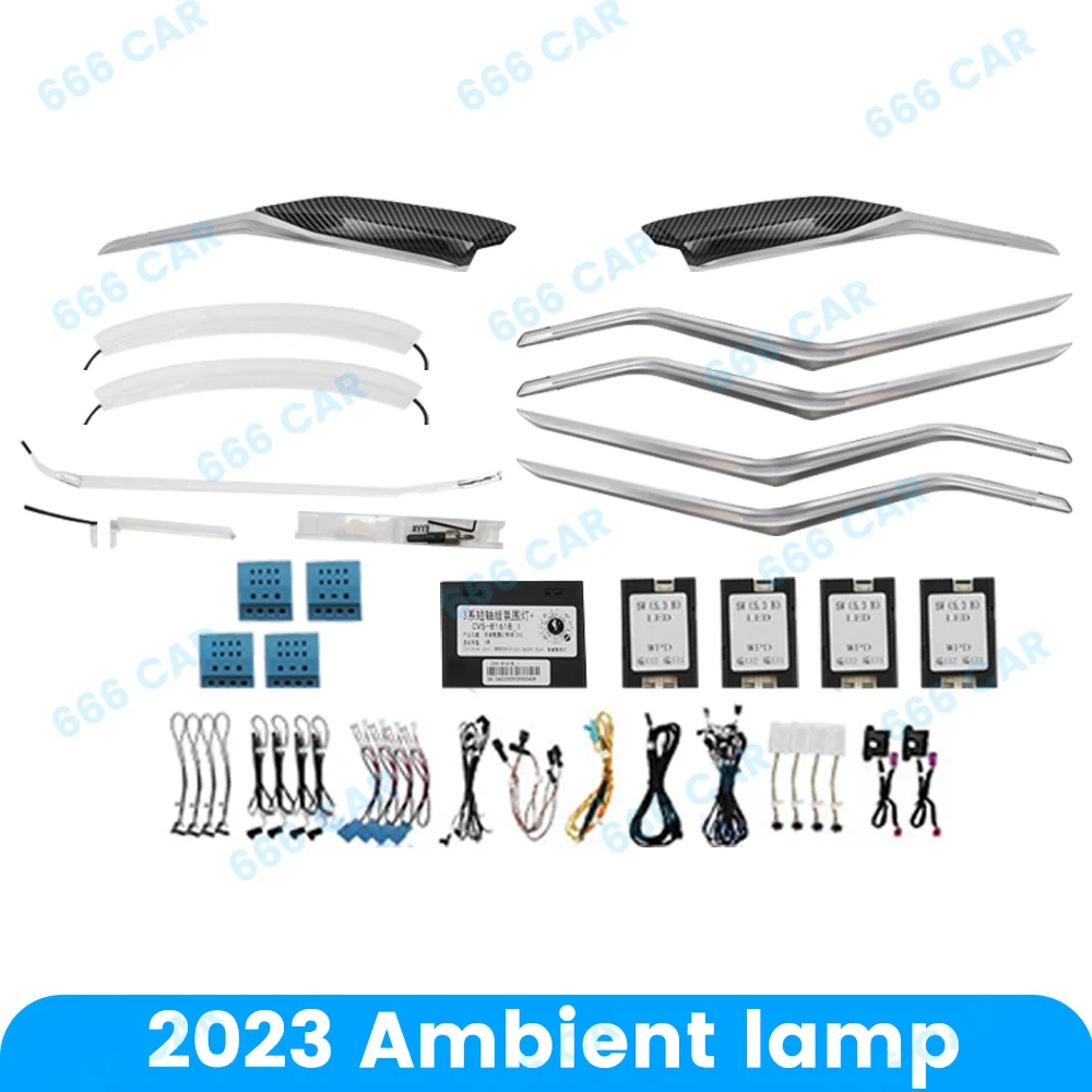 11 Farben LED Umgebungs licht für BMW G20 neue 3er Auto Innen Instrumenten tafel Sattel dekorative Lampe RGB Refit Zubehör