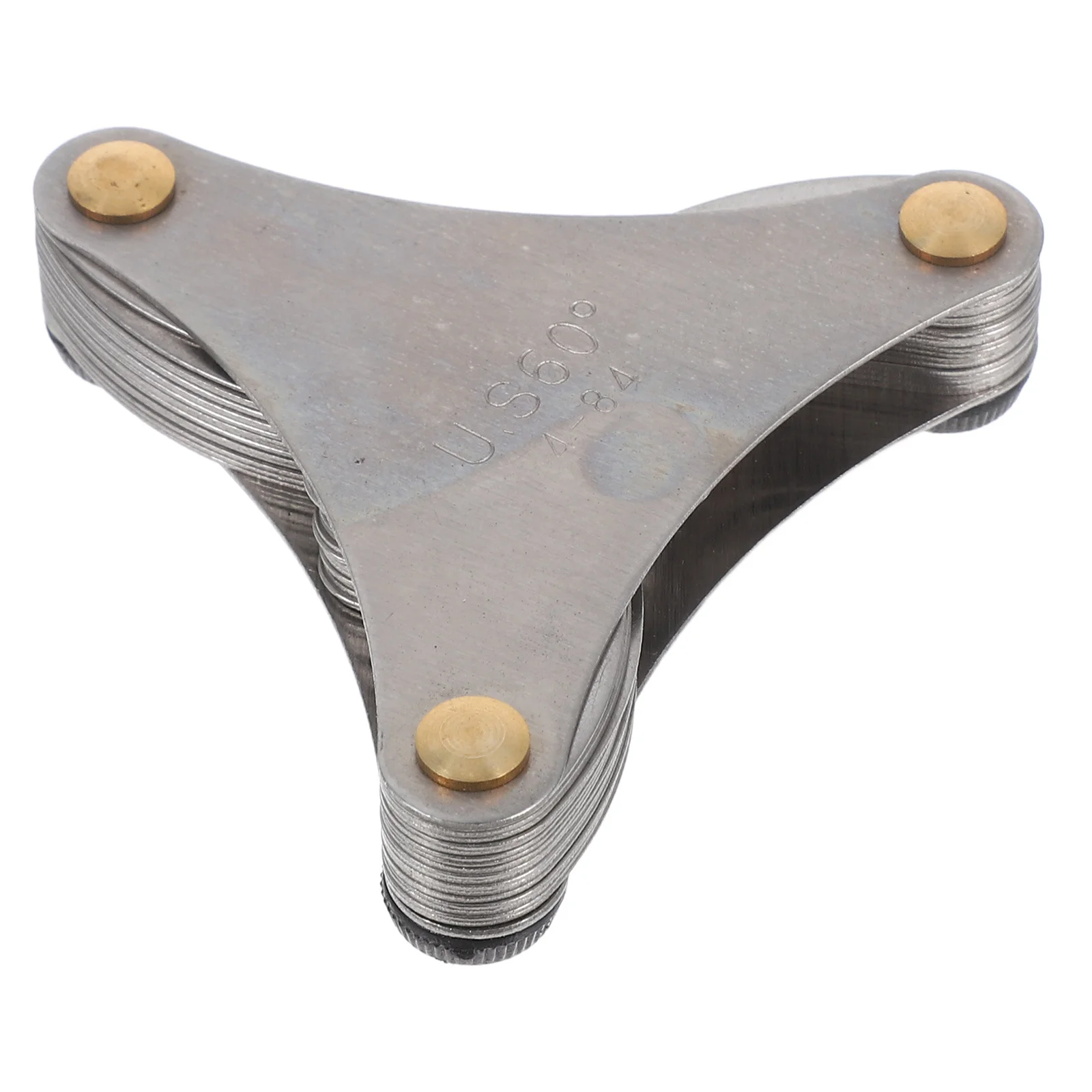 

1Set Thread Pitch Gauge Carbon Steel Screw Size Gauge Industrial Thread Measurement Tool Set Screw Measuring Tool