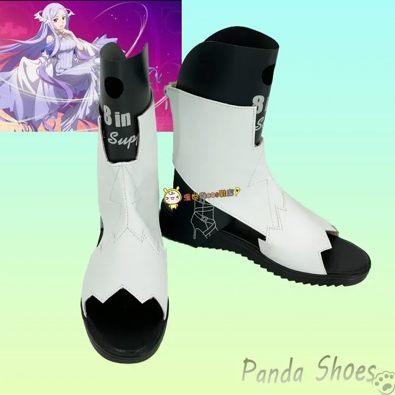 

Sword Art Online Administrator Обувь для косплея Аниме SAO Cos Сапоги Администратор комиксов Косплей Костюм Опора Обувь для Хэллоуина