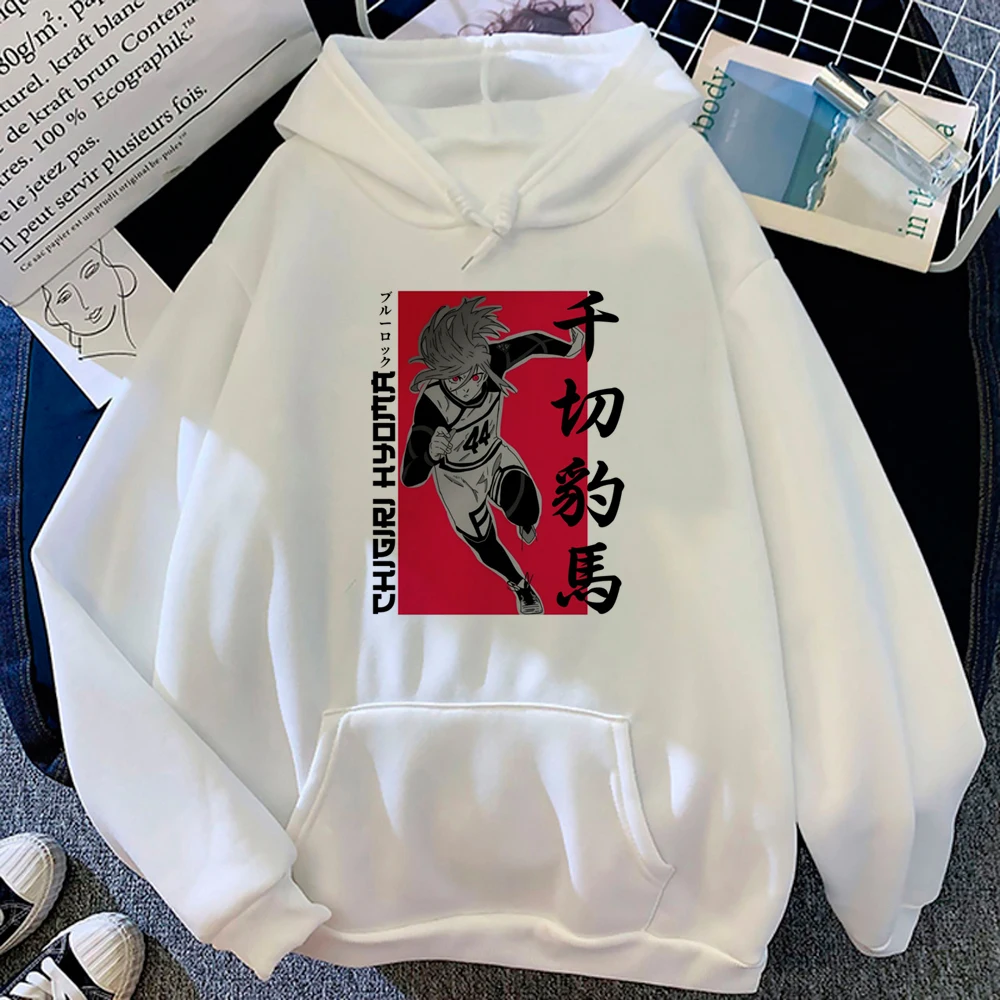Blue Lock hoodies women sweat y2k Winter clothing sweatshirts female Fleece clothing