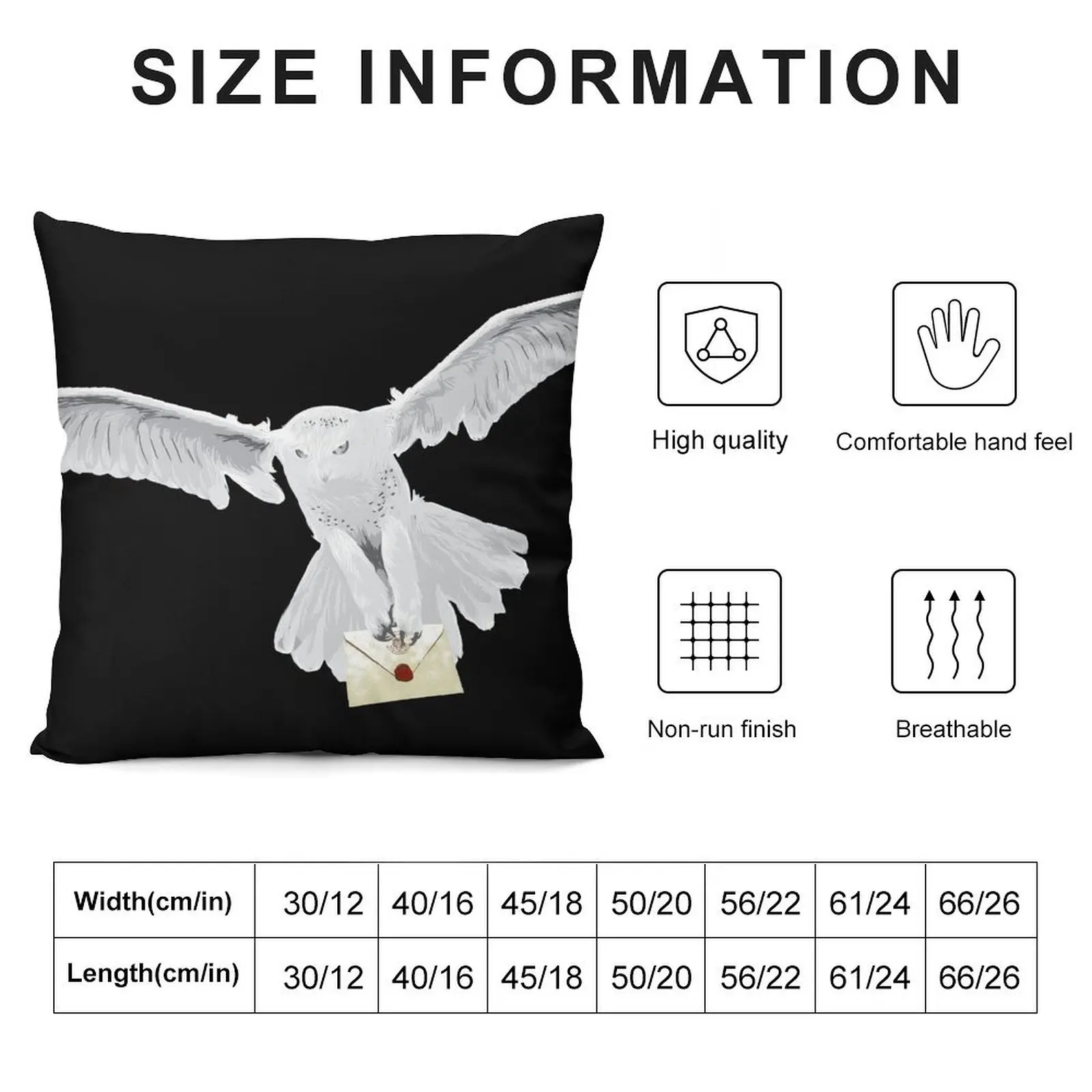 Hedwig Throw Pillow sleeping pillows christmas decorations 2025 Covers For Sofas Cushion Child pillow