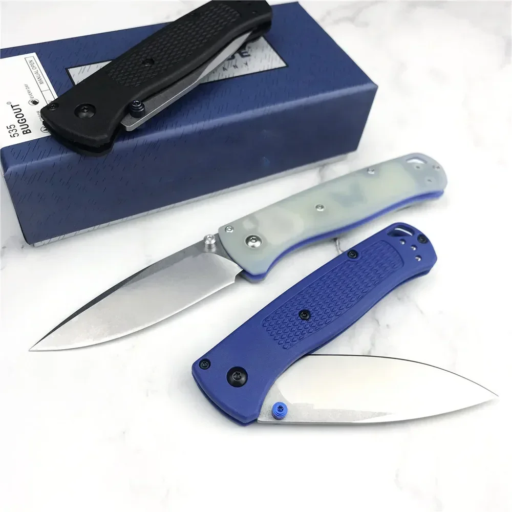 Multifunction Bugout 535 Pocket EDC Folding Knife S35V Blade Nylon Glass Fibre Handle Outdoor Hunting Tactical Camping Tools