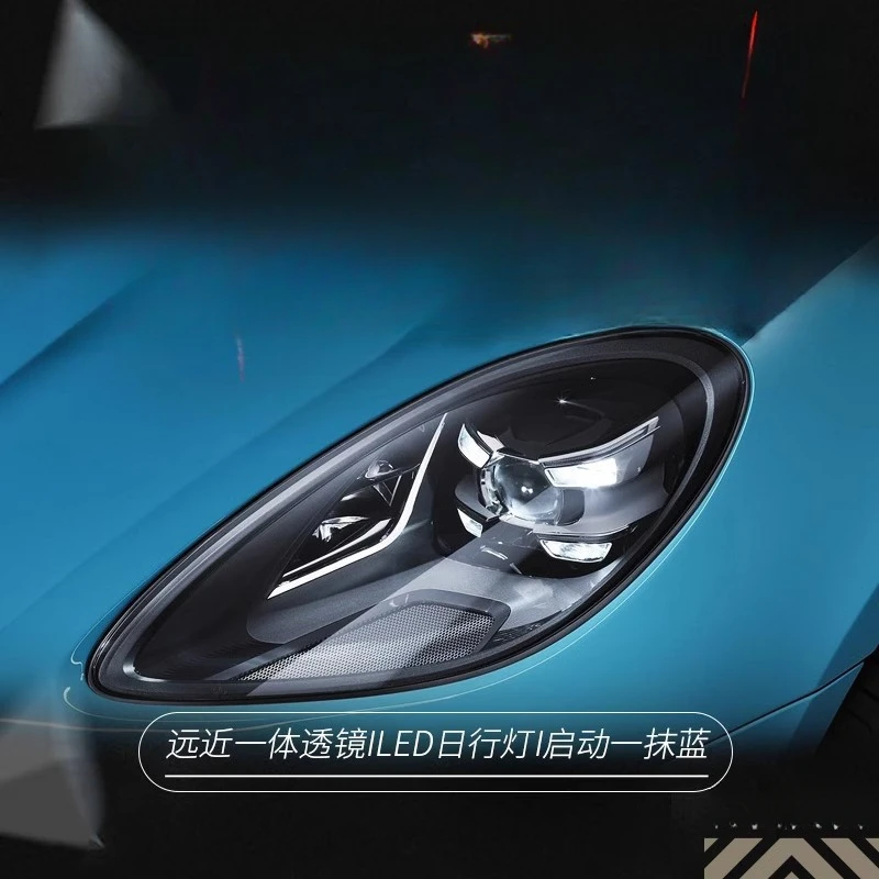 Applicable to  Porsche 2014-2020 Cayenne Macan Headlight Assembly Car Modification New High-End LED Headlights
