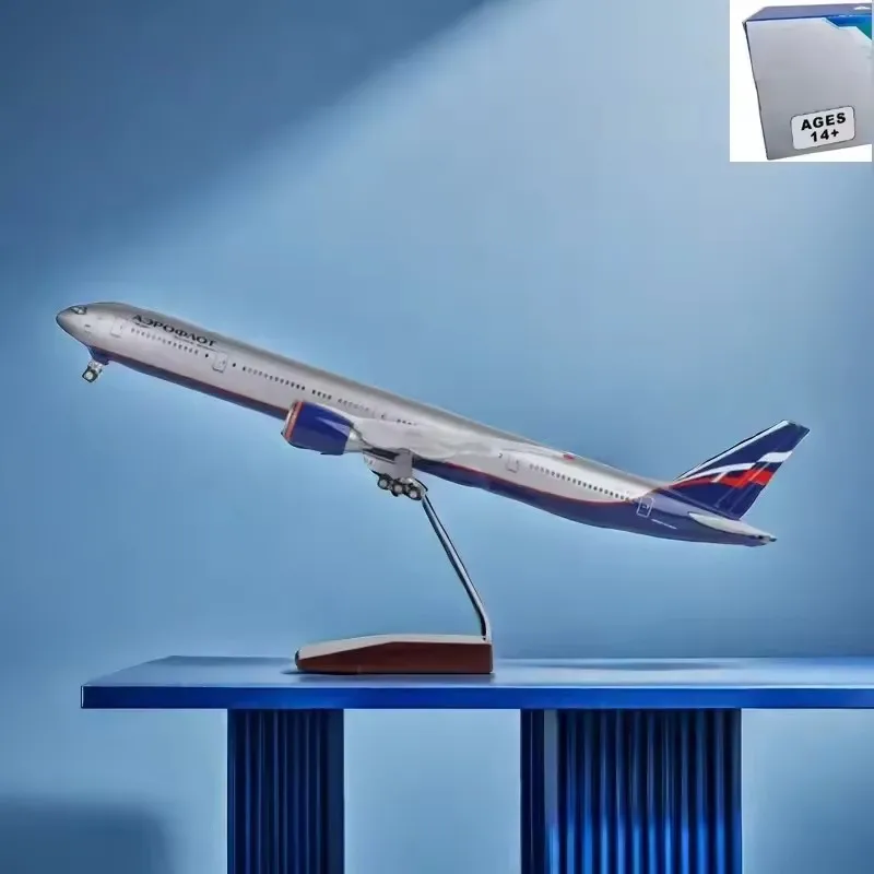 

1:150 Scale Russia Aeroflot Boeing 777 Airlines Diecast Model Airlines Resin Airplane Toys Collection Decoration Display Gifts
