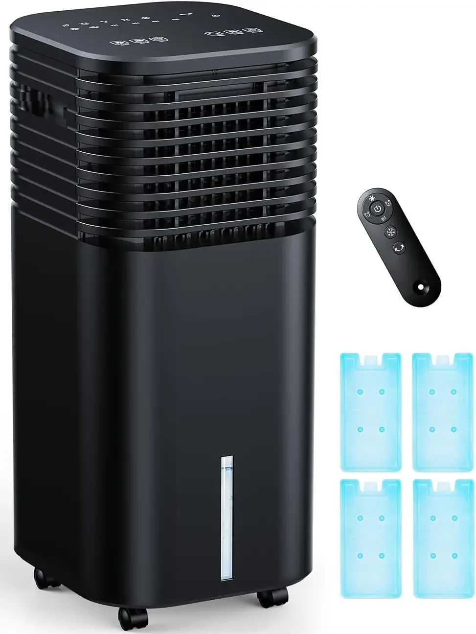 4-IN-1 Portable Air Conditioners, Evaporative Air Cooler w/ 4 Modes & 3 Speeds, 15H Timer for Smart Auto-off, 2-Gal Tank for 20H