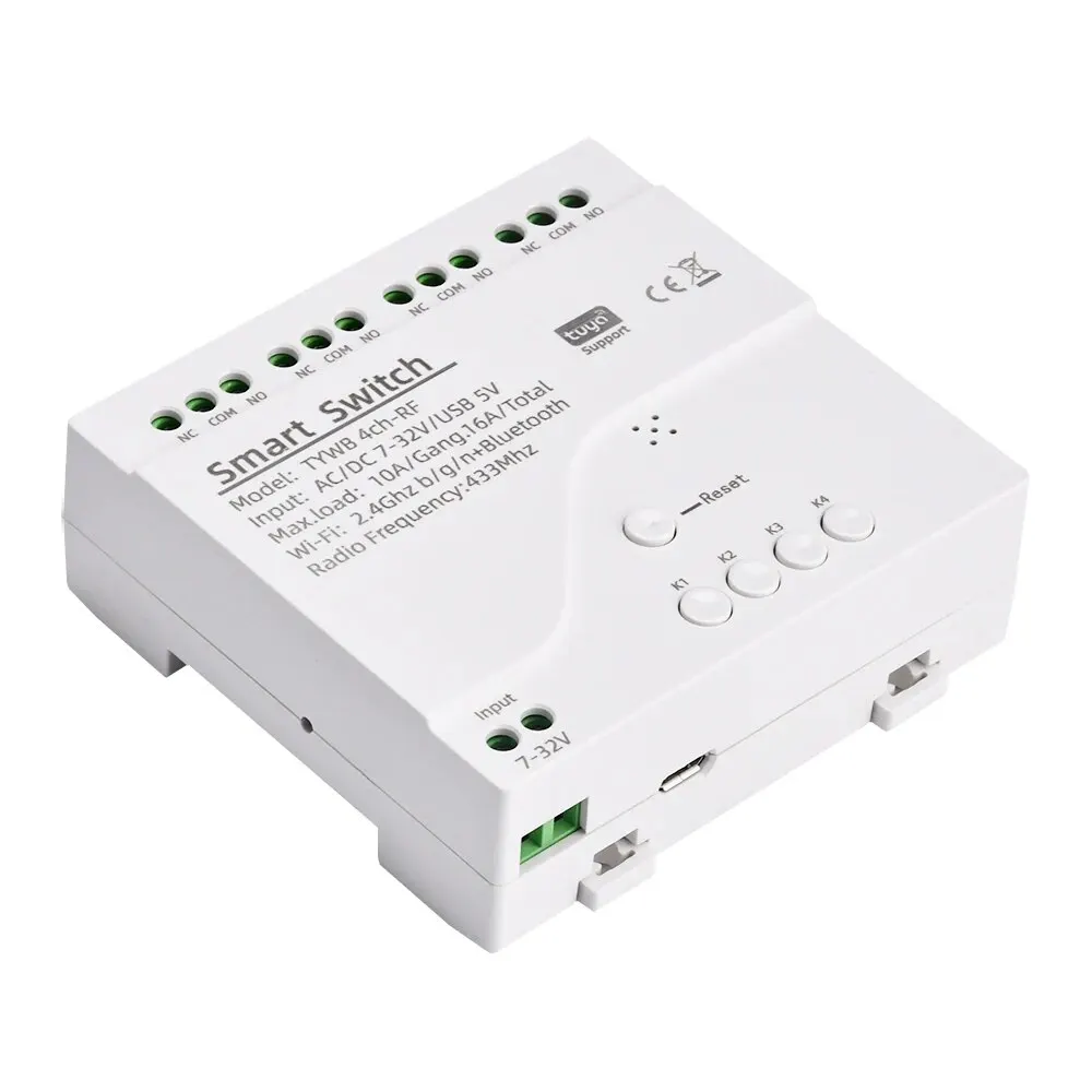 Moduł przekaźnika WiFi inteligencji DC 5V-32V 5V 12V 24V moduł bezprzewodowy WIFI rzeczy przełącznik inteligentnego sterowania domowy zdalny