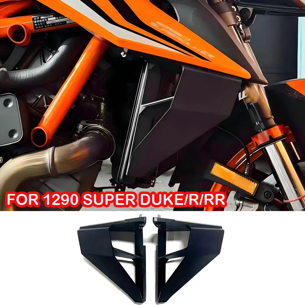 For 1290 SUPER DUKE R RR EVO 2021-2024 Motorcycle Downforce Naked Frontal Spoilers Winglet Aerodynamic Wing Front Spoiler Kit