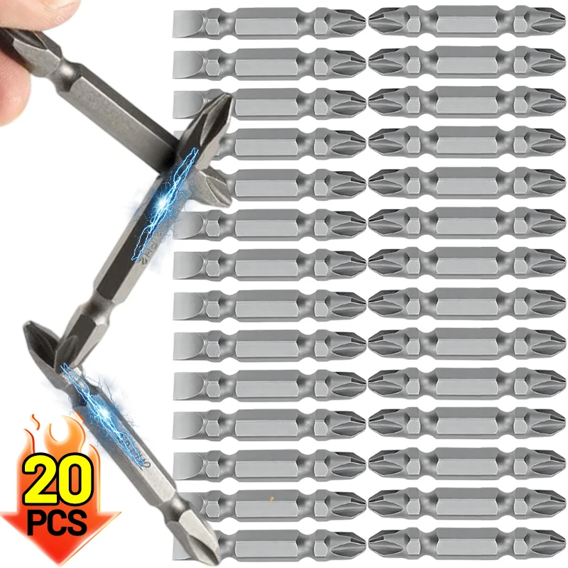 

Биты для отверток с двойной головкой, магнитное сверло PH2, крестообразный паз, высокая твердость, крутящий момент, пакетная головка для электроинструментов