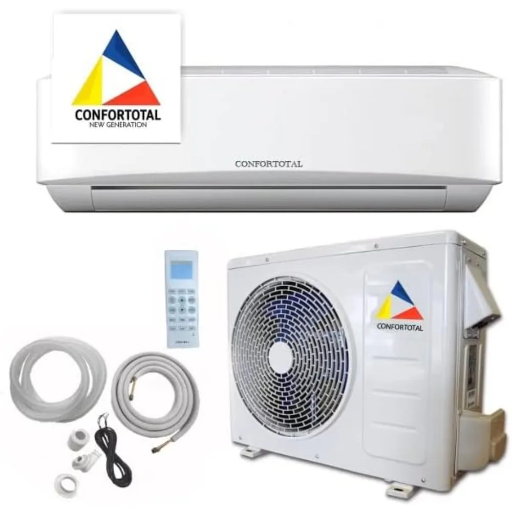 

Confortotal 12000 BTU Mini Split Air Conditioner and Heat Pump 110V Ductless,1 ton,with WIFI Compatible with Alexa