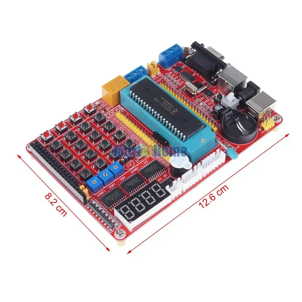PIC Development board PIC Microcontroller Learning Board PIC16F877A BK300 + PIC 5V DC