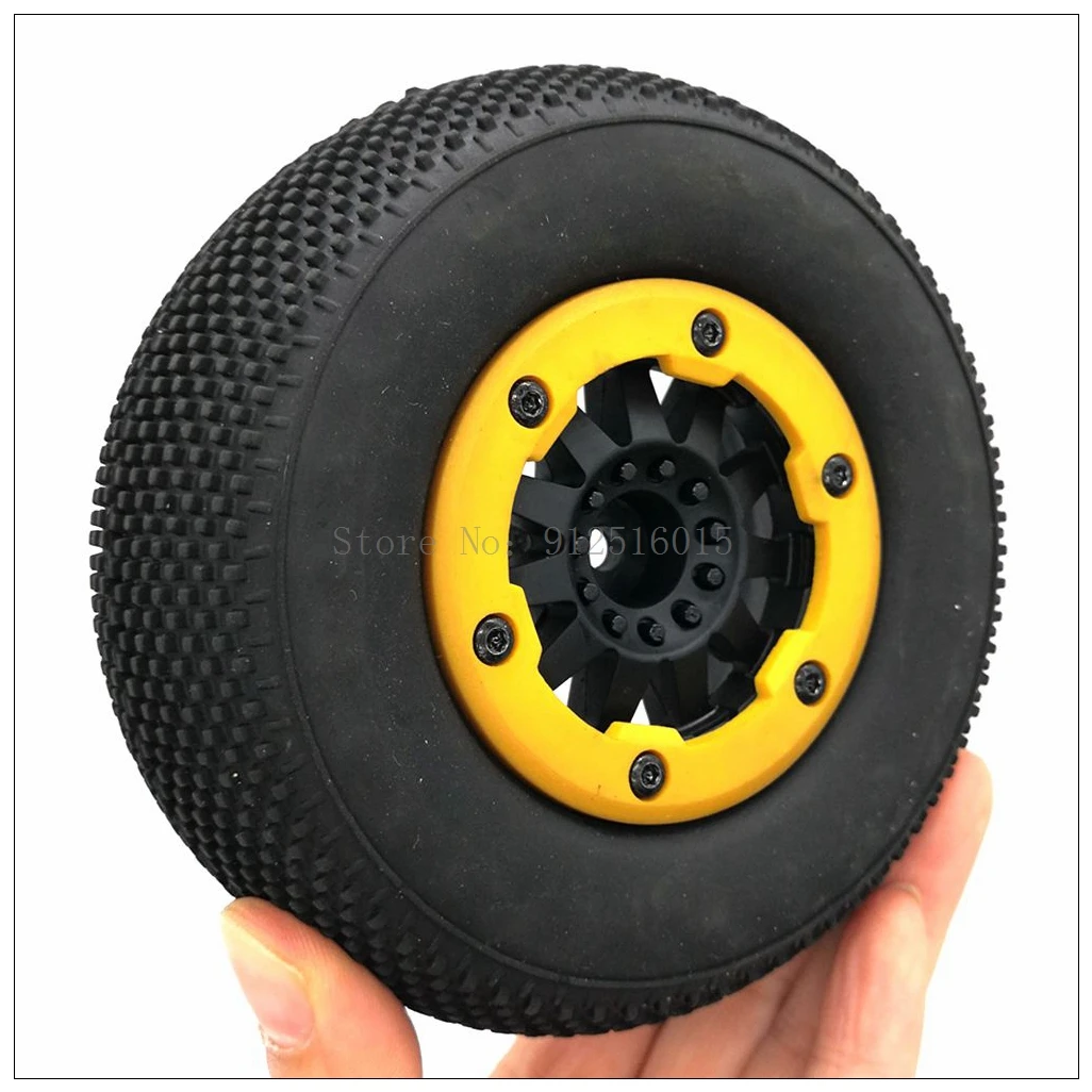 1:10 RC Remote Control Model Cars Short-course Truck Tire fuoristrada Buggy pneumatici ruote Huanqi 727 REMO Parts