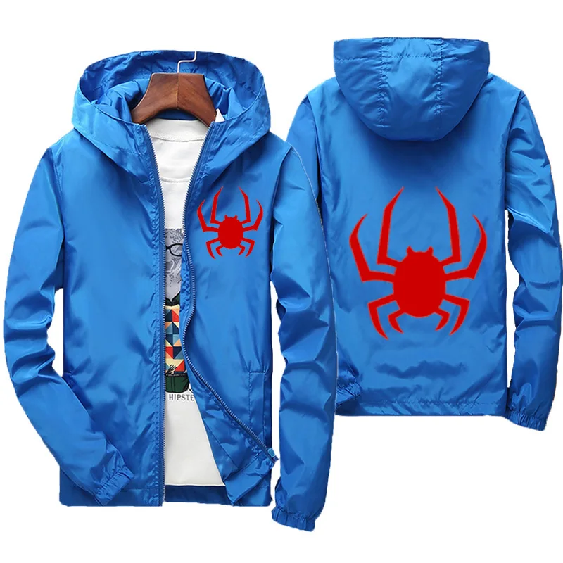 

Windproof and Sunproof Thin Jacket with Male Hood, Zipper, Casual, Spring and Summer, New,