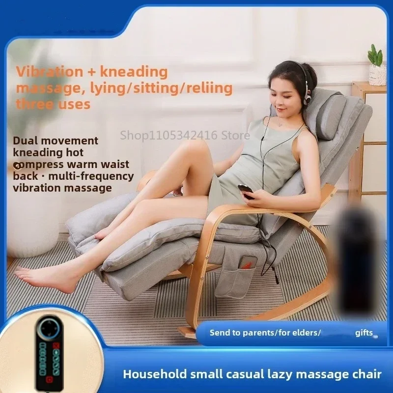 Newly Upgraded Multifunctional Massage Chair, Roller Heating & Vibration Full Body Lounge Massage Chair​