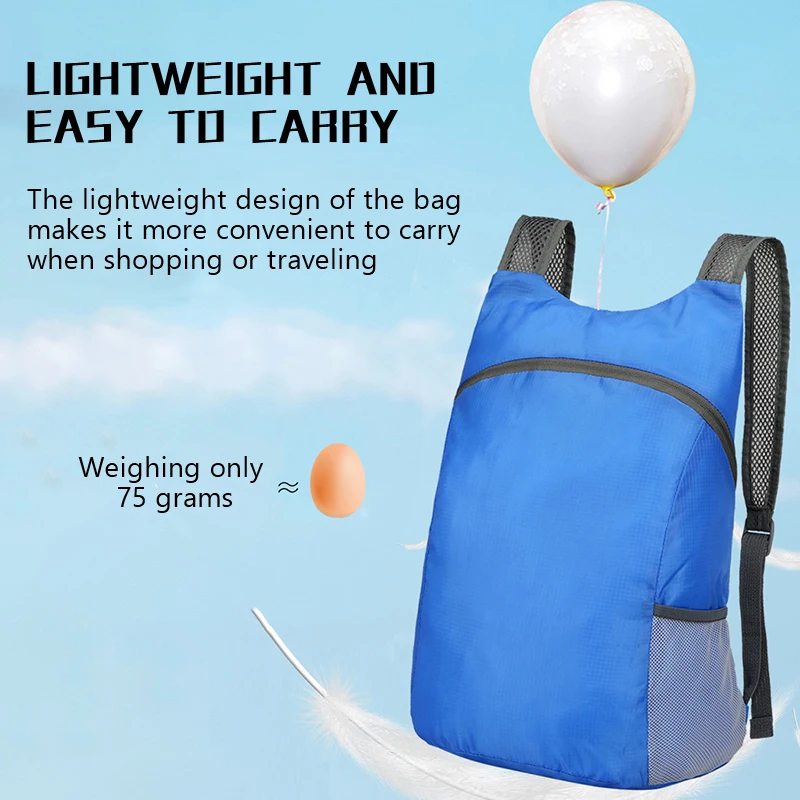 Travel Duffel Bag Ultralight Sports Bag Outdoor Portable Foldable Backpacks