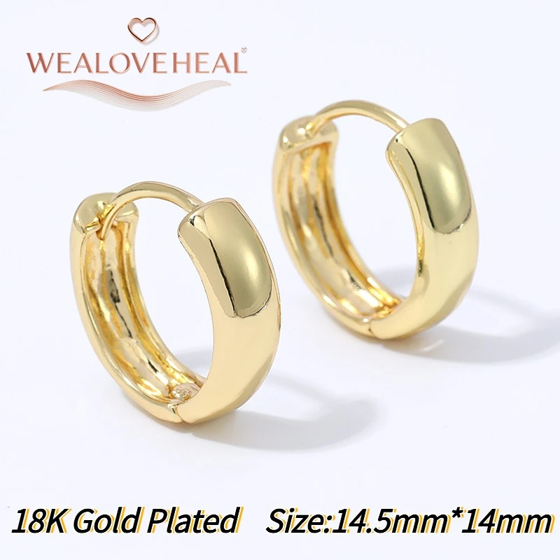 18K vergoldete Messing-Mobius-Creolen, geometrische Twist-Huggie-Ohrringe für Damen, Instagram-Stil, Alltagsschmuck, Party-Schmuck, Geschenk – Detail 25