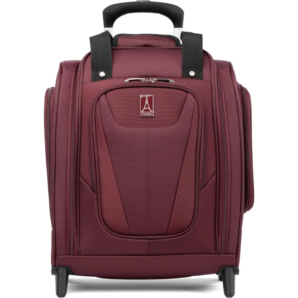 

Travelpro Luggage Maxlite 5 Softside Lightweight Rolling Underseat Compact Carry on Upright 2 Wheel Bag, Men and Women, Burgundy