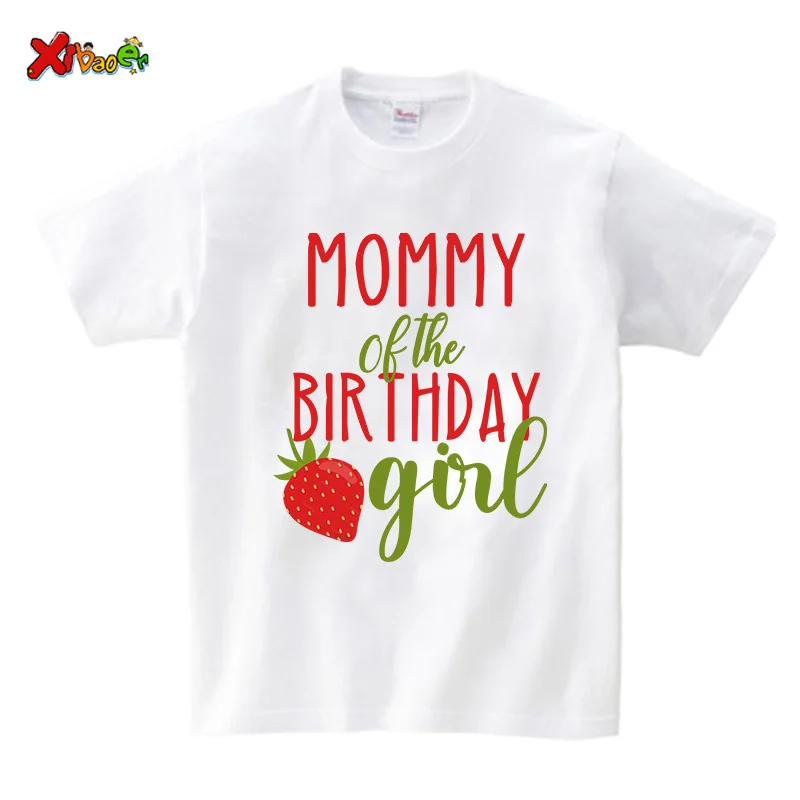 Strawberry Birthday Outfit Family Party Shirt Girl Sweet One Baby Girl First Birthday Matching Shirt 1st Party Shirt Custom Name