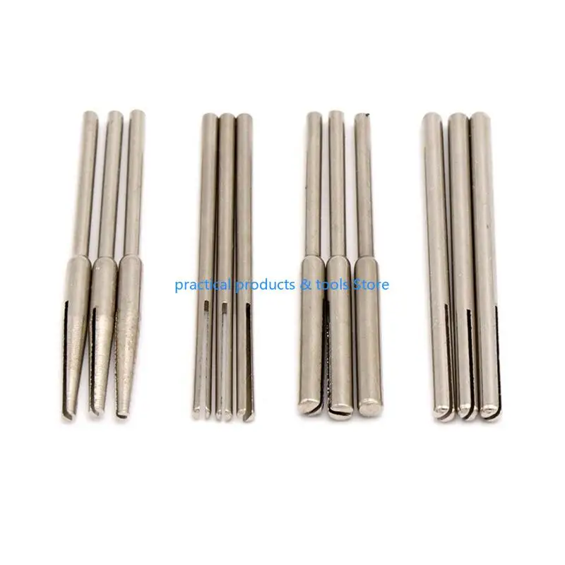 77JB 10/12 PCS Цилиндр конус Прямые оправки 2.35/3 мм хвостовика на реждаке с хвостовиками