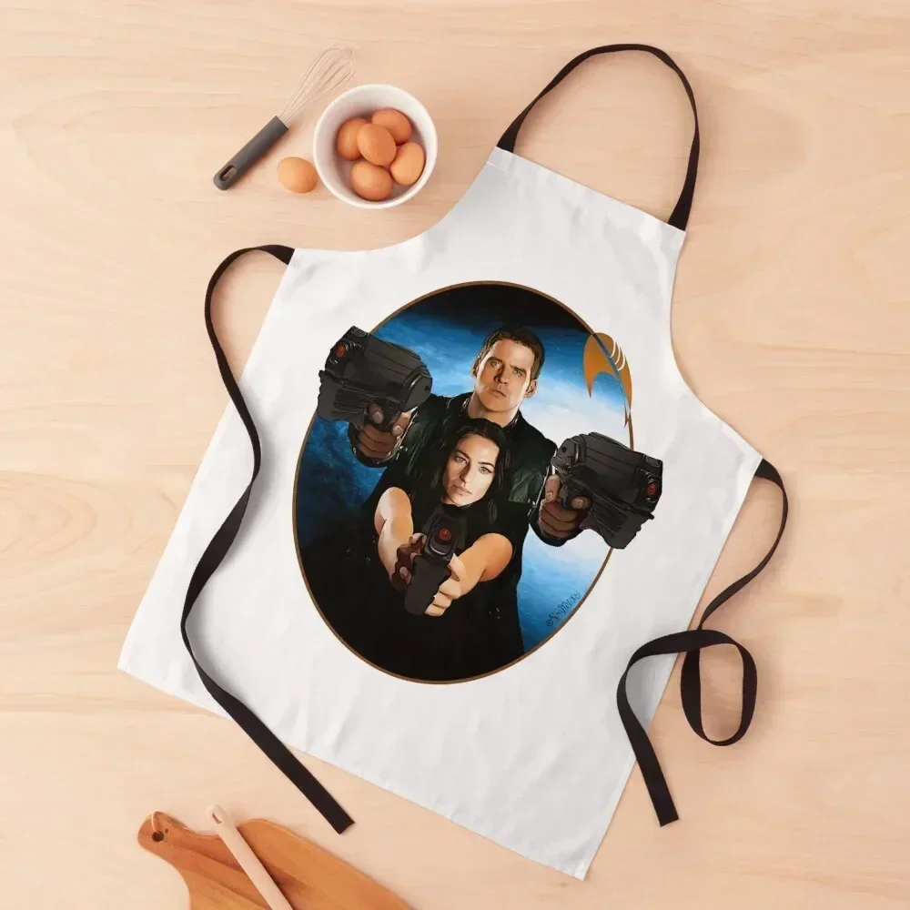 

John & Aeryn Apron Home And Kitchen Chef jacket men man chef uniform Waterproof Kitchen For Women Apron