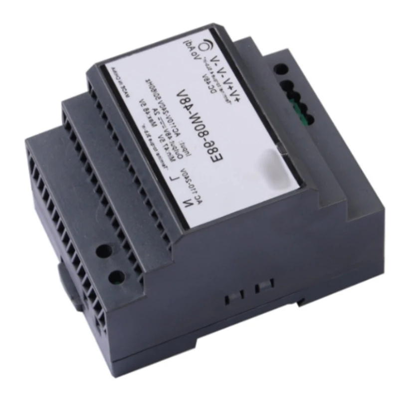 A3PD Energy Efficient 80W 220V To 48V Converters DIN Power Adapter With Short Circuit Protections For Industrial Use