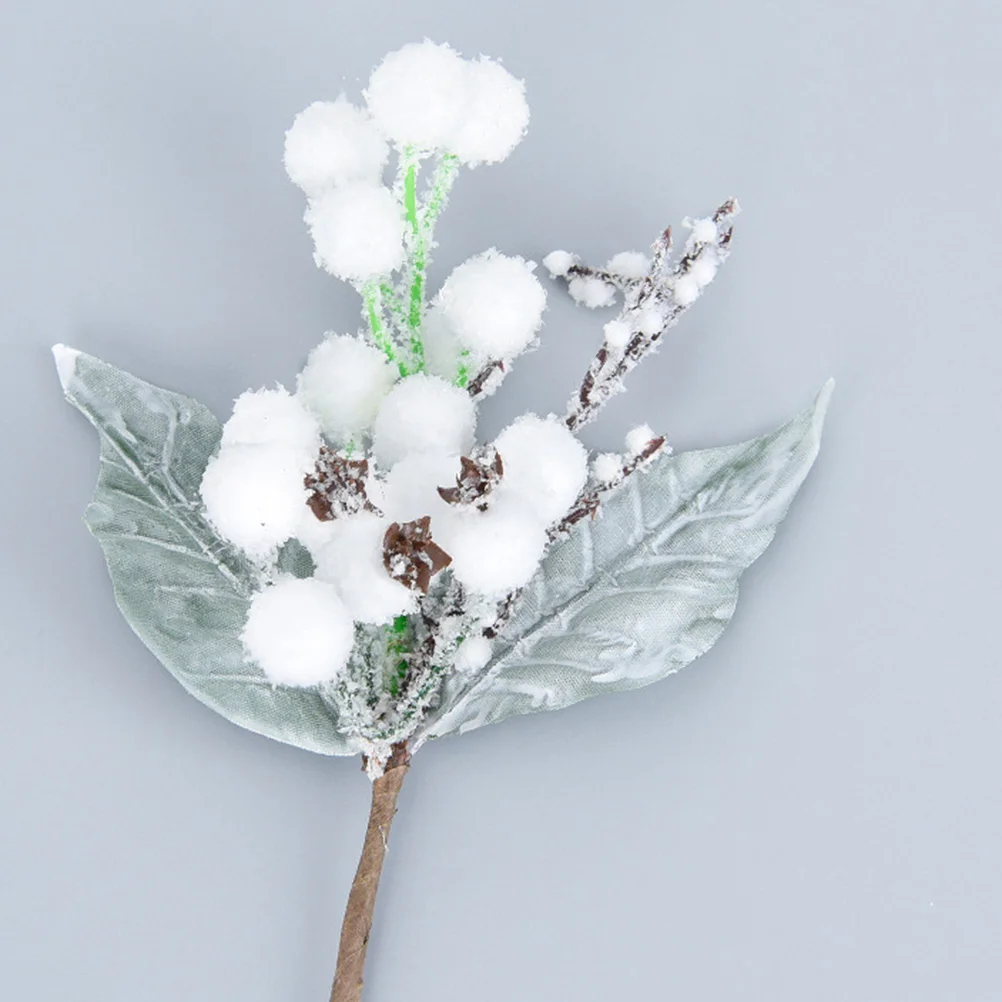 

Artificial Christmas Stems Premium Foam Material Pine Cone Needle Leaf Decor Christmas Tree Wreath Party Event Home