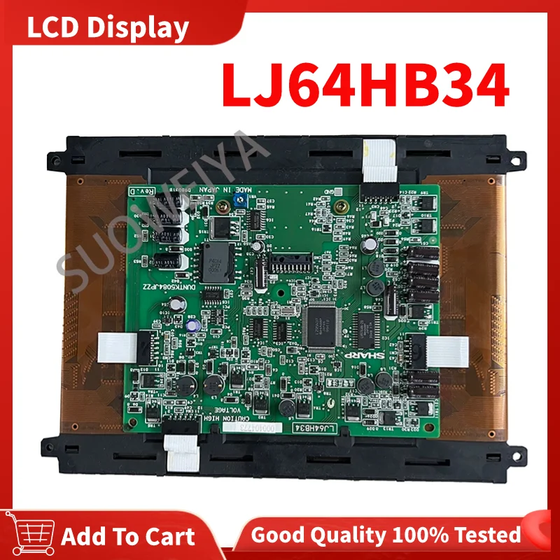 

LJ64HB34 100% оригинальный A + 8,9 дюйма 640 × 400 84PPI ЖК-дисплей LJ64HB34 экран панель полностью протестирована