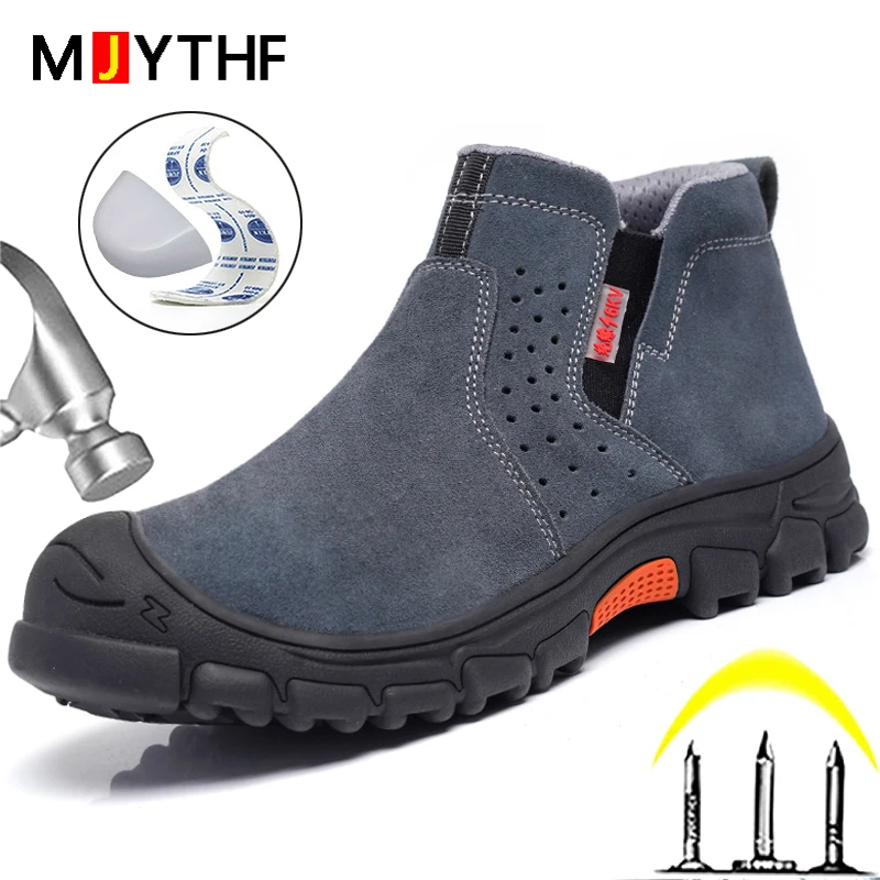 6KV Electrician Insulated Shoes Welder's Anti-scalding Work Shoes Safety Boots Men Anti-smash Anti-piercing Work Boots Loafers