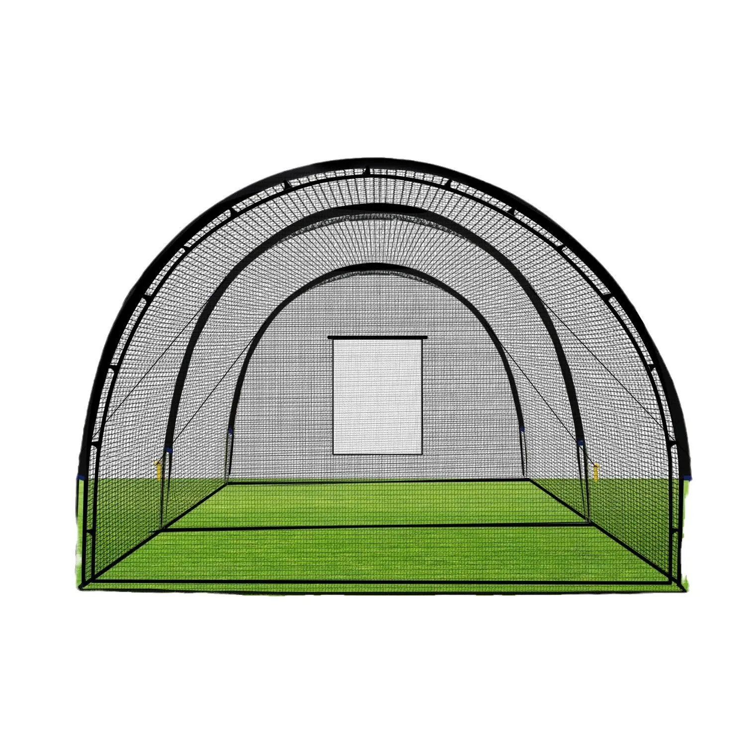 Customization   High Quality Portable Baseball/Softball Batting Net & Pitching Machine with Glass Fiber Rod and Stretchable PE B