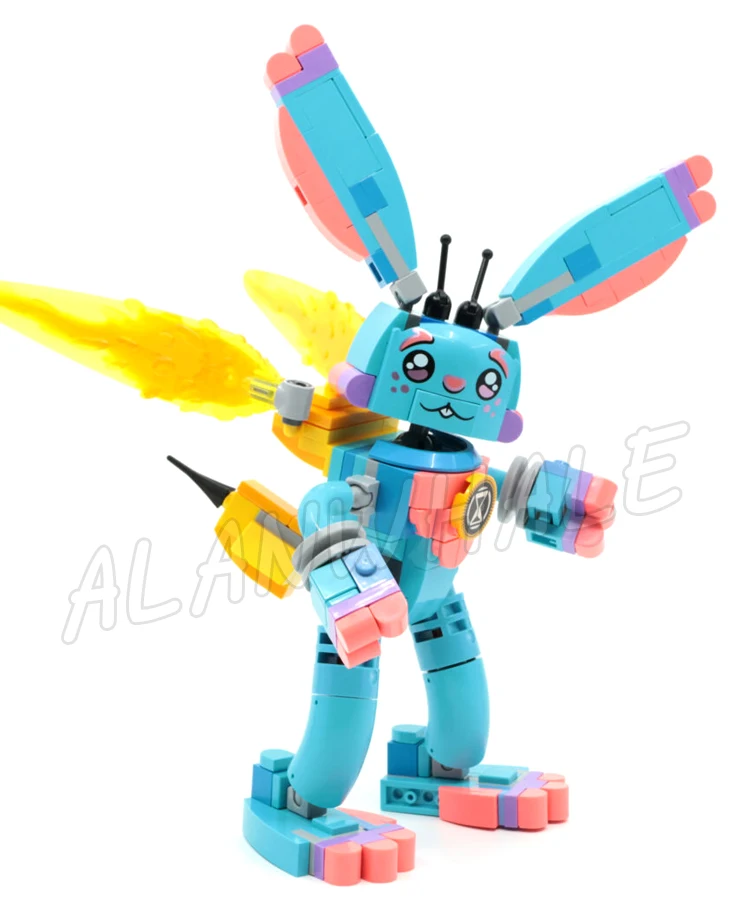 285 pz Sogno Izzie e Bunchu il Coniglietto Coniglio animale Nightmare Grimspawn 81453 Building Blocks Giocattolo Compatibile Con Il Modello