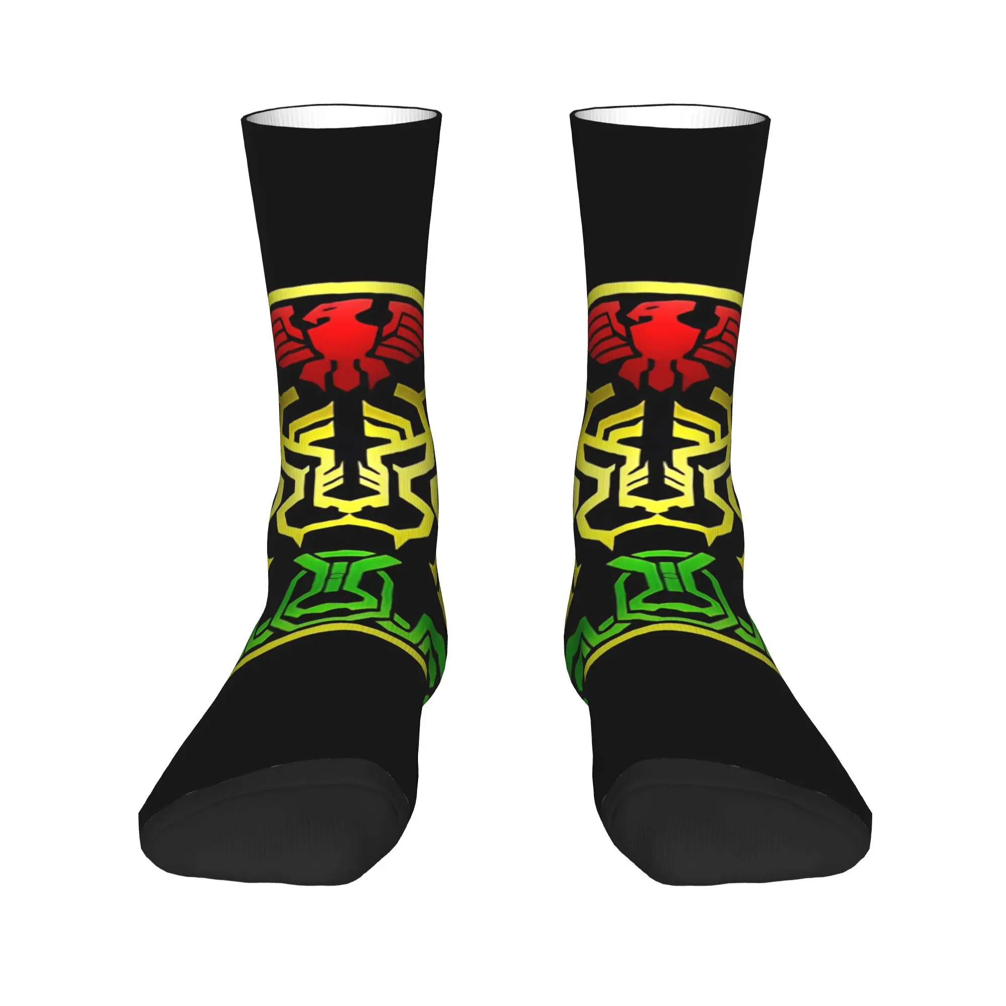 Kamen Rider Ooo-Tatoba Combo Emblem Socks  Non Skid Stockings Couple Warm Soft Running Sports Socks Autumn Korean Pattern Socks