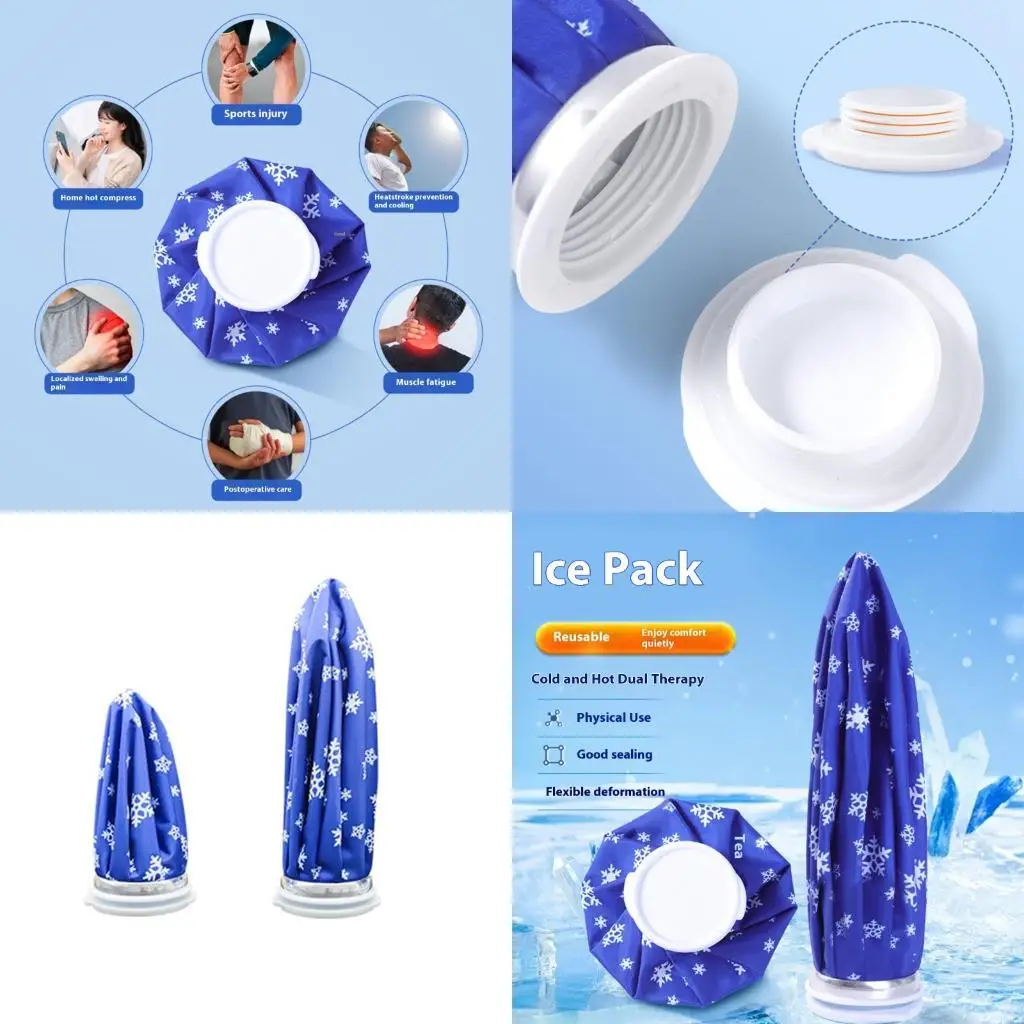 

Многоразовые пакеты для геля для льда, 6 дюймов, 9 дюймов, мешки для горячего и холодного льда для женщин и мужчин, герметичный