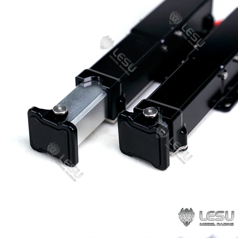 LESU-Metal Elétrica Levantamento Pernas, Reboques Hidráulicos, Modelo de Caminhões, RC Toy, 30A ESC, 1, 14 Controle Remoto, THZH1506