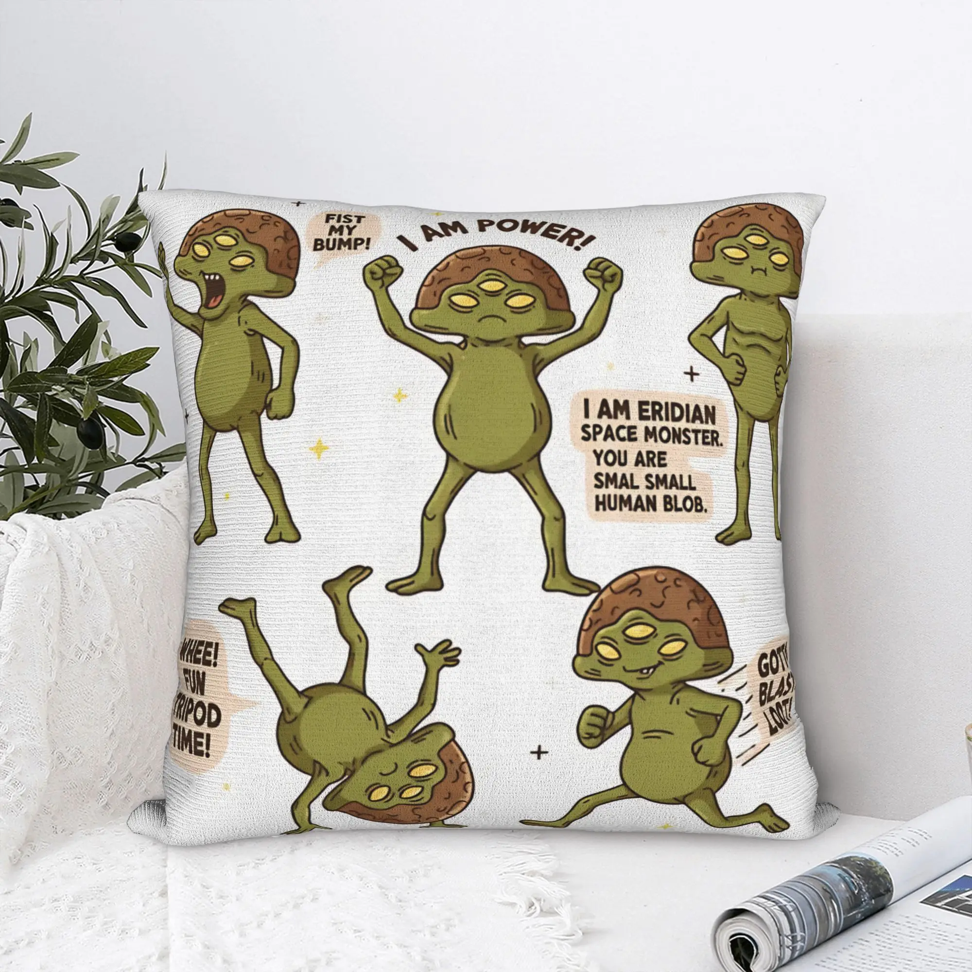 Project Hail Mary Pillow Case  Square Pillow Cover Retro Trendy Cushion Cover For Wedding Party Home Decor