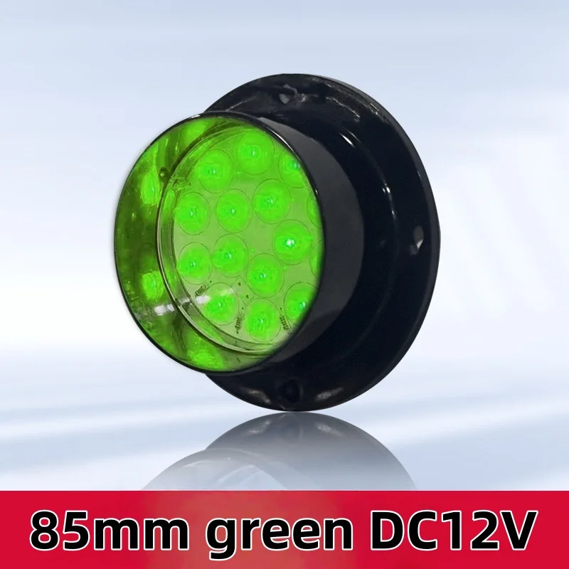 신호등 85mm |   빨간색 노란색 녹색 LED 신호등 |   PC 하우징 |   DC 12V |   직경 85mm |   IP65 등급 | 방수 | 고품질