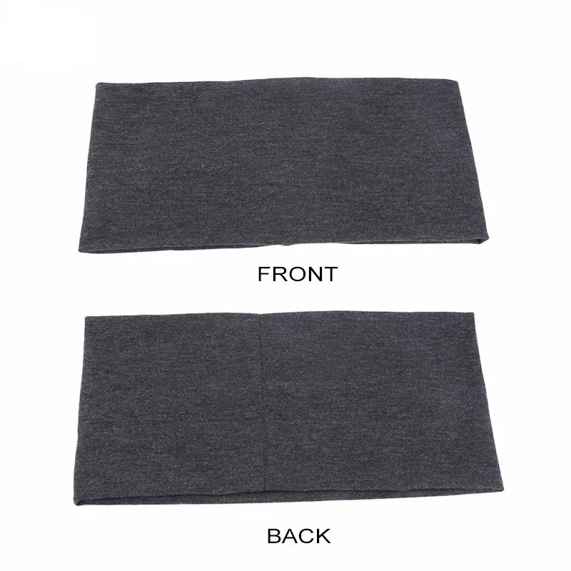 Solides, breites, elastisches Stirnband, Yoga-Sport-Kopfband, Kopfbedeckung – Detail 3
