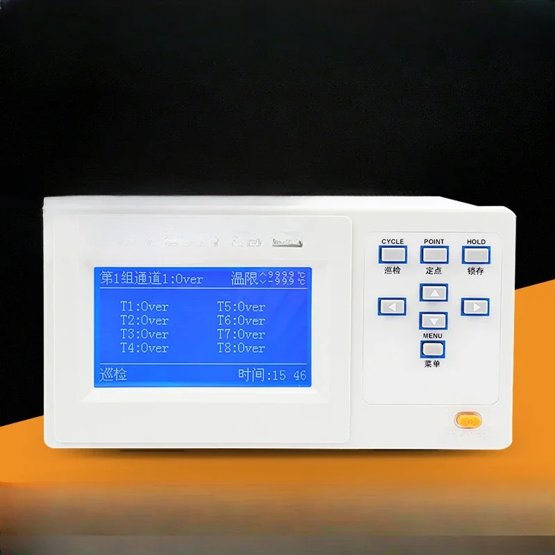 JK-8A 16A multi-channel temperature tester winding temperature rise measurement curve